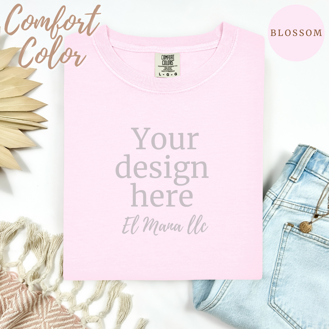 BLOSSOM COMFORT COLOR T-SHIRT