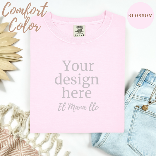 BLOSSOM COMFORT COLOR T-SHIRT