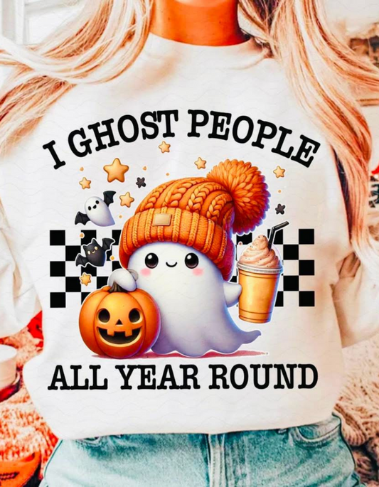 I ghost people