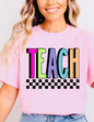 Teach- glitter clear film