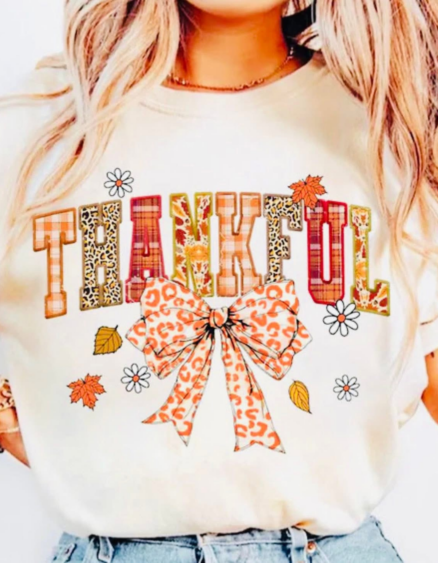 Blessed Orange bow
