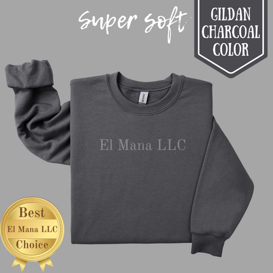 Pick Your Desing- Charcoal Gildan Unisex Sweatshirt