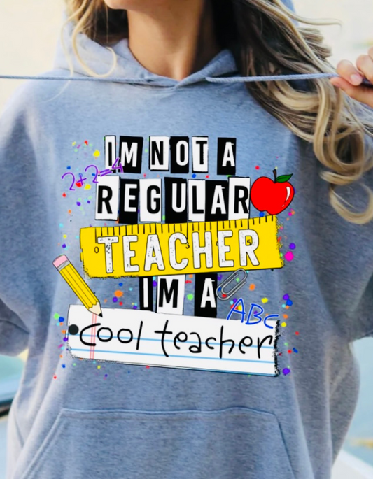 I'm not a regular teacher- clear film