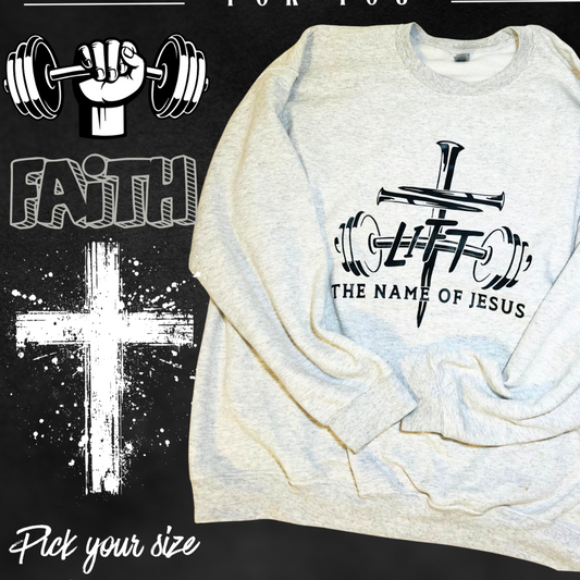 Lift the Name of Jesus black single color