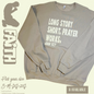 Long story, Short prayers cream single color