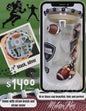 Raiders 16 oz glass cup